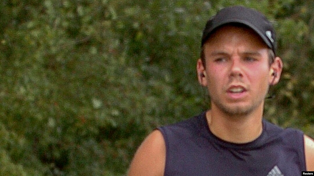 Andreas Lubitz saat lari setengah marathon di Hamburg, 2009.