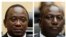 FILE - Combination picture shows Kenya's Uhuru Kenyatta, who was finance minister, and William Ruto, former Higher Education Minister at the International Criminal Court (ICC) in The Hague, April 2011.
