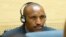 FILE - Bosco Ntaganda awaits the start of a hearing at the International Criminal Court (ICC) in The Hague, Netherlands.