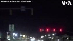 Յութայում ոստիկանները որոնում են անուշադիր վարորդին, ում պատճառով ցուցանակը հարվածել է ոստիկանի մեքենային