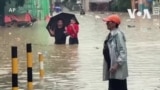 超級颱風「摩羯」攜狂風暴雨逼近中國南部