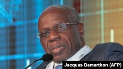 Albert Yuma Mulimb, mokambi ya FEC mpe mokambi ya kala Gécamines mpe Utexafrica, awa na Paris, le 27 octobre 2015.