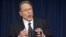 The National Rifle Association executive vice president Wayne LaPierre, gestures during a news conference in response to the Connecticut school shooting on Dec. 21, 2012 in Washington. 