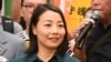 香港民主派集會抗議港府剝奪劉小麗參選立法會資格 