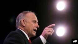 Steve King, anggota Dewan Perwakilan Rakyat dari negara bagian Iowa.