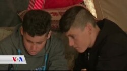 دوو نەوجەوانی ئێزدی خۆیان لە دەستی داعش ڕزگار دەکەن