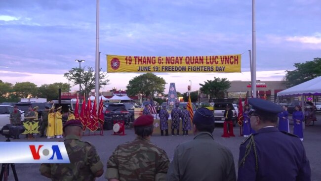 Người Việt hải ngoại tưởng niệm ngày Quân lực Việt Nam cộng hoà