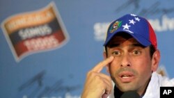 El líder opositor Henrique Capriles no cree que el Tribunal Superior de Justicia acept la impugnación que él presentó. 