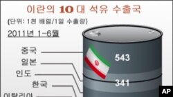 미국, 이란산 원유 수입국과 협상