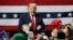 Presiden Amerika Serikat, Donald TRump, saat berkampanye di Chattanooga, Tennesse, 4 November 2018. 