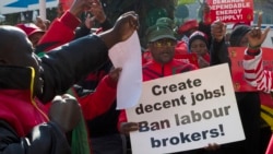 South Africa’s labor union expresses support for unity government
