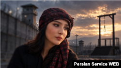 نجمه امینی، دانشجوی ۲۳ ساله‌ای که به بهانه فعالیت انتقادی در فضای مجازی به اعدام محوم شده است