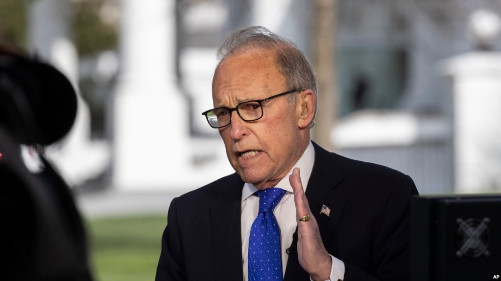 Cố vấn kinh tế Tòa Bạch Ốc Larry Kudlow.