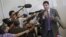 U.S. telecom Sprint Corp Chief Executive Marcelo Claure talks to the media in Havana, Cuba, Nov. 2, 2015.