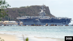 USS Carl Vinson in Guam 20180131