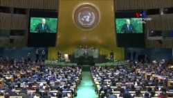 ՄԱԿ-ի Գլխավոր ասամբլեայից առաջ