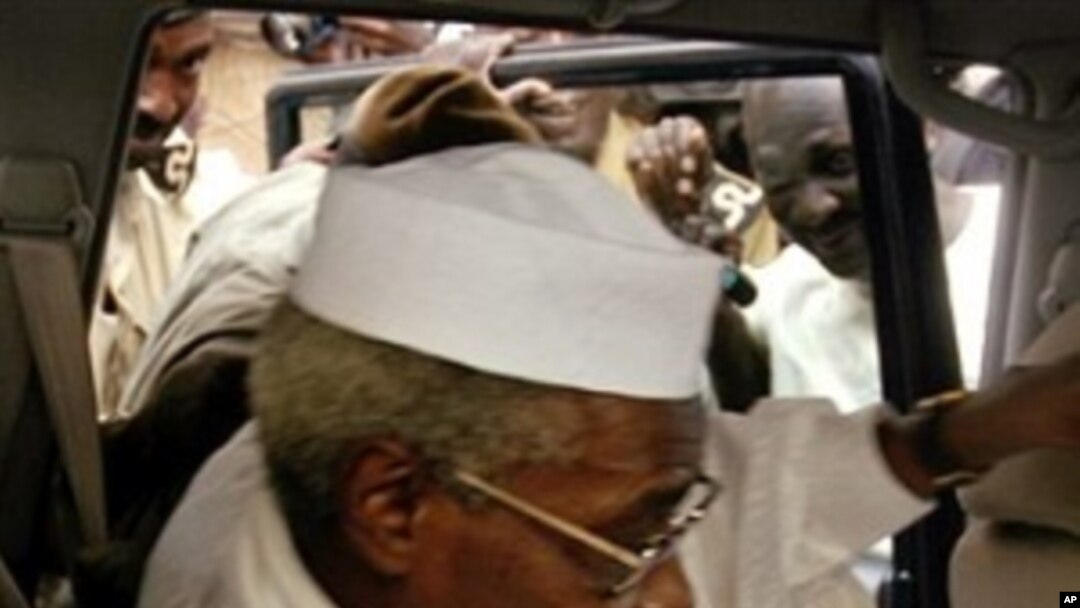 Former Chadian President Hissène Habré (file)
