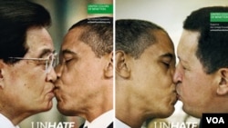 La nueva campaña publicitaria de Benetton recibió condenas de la Casa Blanca y el Vaticano.