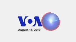 VOA60 America - Furor Over Charlottesville Follows President Trump Home to Manhattan