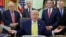 唐纳德·特朗普(Donald Trump)总统在白宫椭圆形办公室向记者发表讲话。(2026年6月4日)