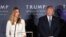 FILE - Republican presidential candidate Donald Trump listens as his daughter Ivanka Trump speaks during the grand opening of Trump International Hotel in Washington.