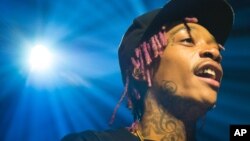 Recording artist Wiz Khalifa performs in concert at Webster Hall on Nov. 16, 2014, in New York. (