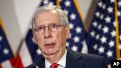 Mitch McConnell, líder dos republicanos no Senado