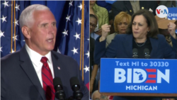 Pence y Harris hacen campaña en Wisconsin