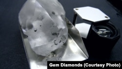 Le plus gros diamant du Lesotho a été découvert par Gem Diamonds, le 15 janvier 2018. (Gem Diamonds)