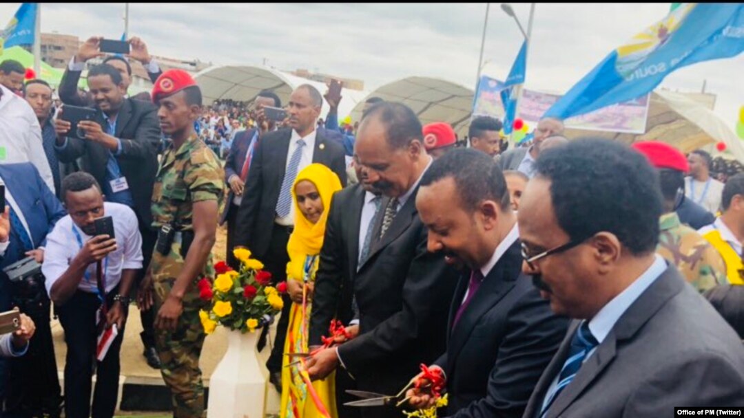 Abayobozi ba Eritereya, Etiyopiya na Somaliya baganira ku mahoro y'akarere batuyemo. 