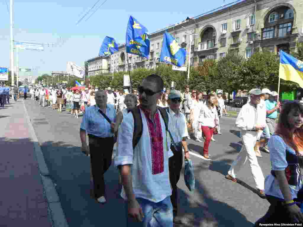 Синьо-жовте Запоріжжя 