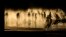 People cool down in a fountain beside Manzanares river in Madrid, Spain, June 30, 2015. 