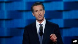 Thống đốc bang California Gavin Newsom.