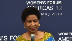Phumzile Mlambo-Ngcuka, directrice d'ONU Femmes, lors de la cérémonie d’ouverture du Women’s Forum Americas à Mexico, le 30 mai 2019. (AFP)