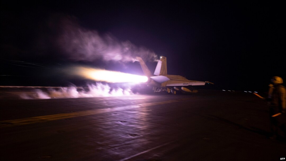 Američke i britanske snage pokreću nove napada na Hutije. (Foto: Handout/US Central Command (CENTCOM)/ AFP) 