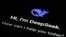 La aplicación de IA china Deepseek pregunta a un usuario en una pantalla qué debe de hacer.