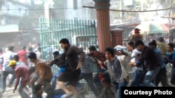 Bogura Clash with police Pic 01 01.01.2020