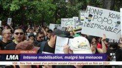 Manifestations de masse à Hong Kong