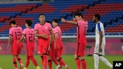 2020 도쿄올림픽에 참가한 한국 축구대표팀이 28일 온두라스의 대결에서 승리해 B조 1위에 올랐다.