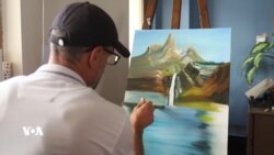 Pêşangeha 'Hêvî' ya Wênesazê Kurd Abdullah Babat li Wanê Vebû