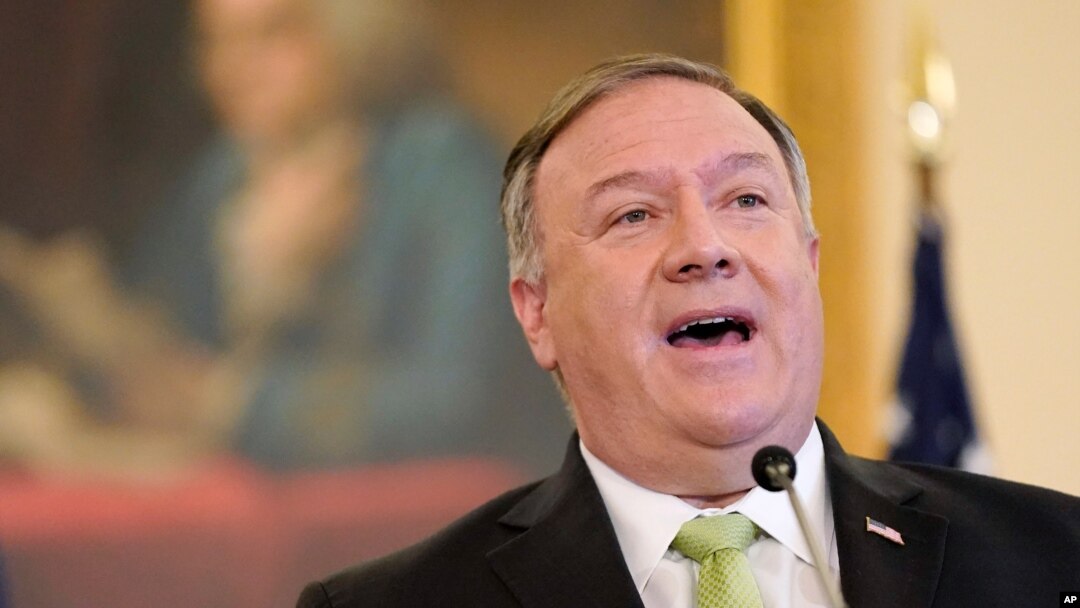 AQSh Davlat kotibi Mayk Pompeo