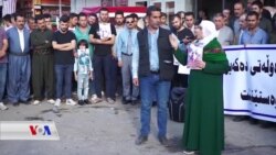 ناڕەزایی خەڵکی هەڵەبجە دژ بە هێرشەکانی تورکیا بۆ سەر کوردەکانی سوریا