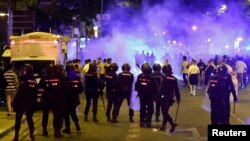 پاریس؛ حضور پولیس و دوستداران تیم‌های لورپول و ریل مادرید