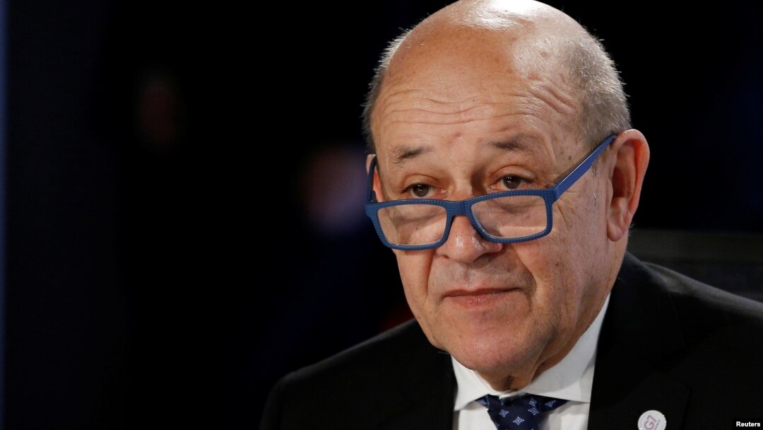 Menteri Luar Negeri Perancis Jean-Yves Le Drian 