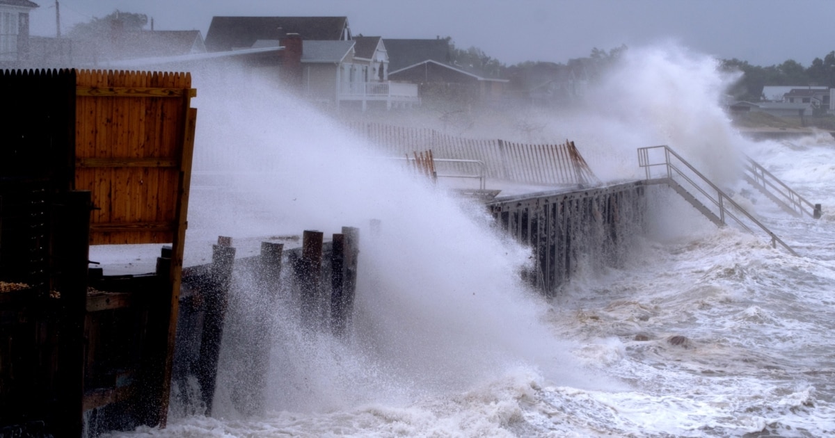 Tropical Storm Henri Makes Landfall