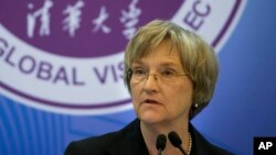Rektor Harvard University, Drew Gilpin Faust mengundurkan diri Rabu (14/6).