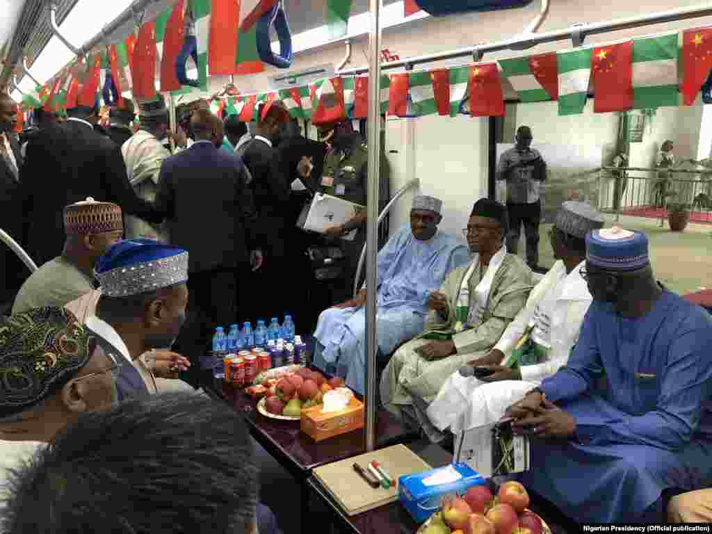 Buhari ya kaddamar da jirgin kasa da zai rika zirga-zirga cikin Birnin Abuja