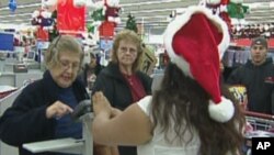 Shoppers in a U.S. store