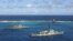 Barcos de la armada venezolana, en maniobras. No está claro si su presencia cerca de Aruba tuvo que ver con la liberación de Hugo Carvajal.