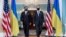 Госсекретарь Энтони Блинкен и министр иностранных дел Украины Дмитрий Кулеба в Госдепартаменте, 5 августа 2021 года